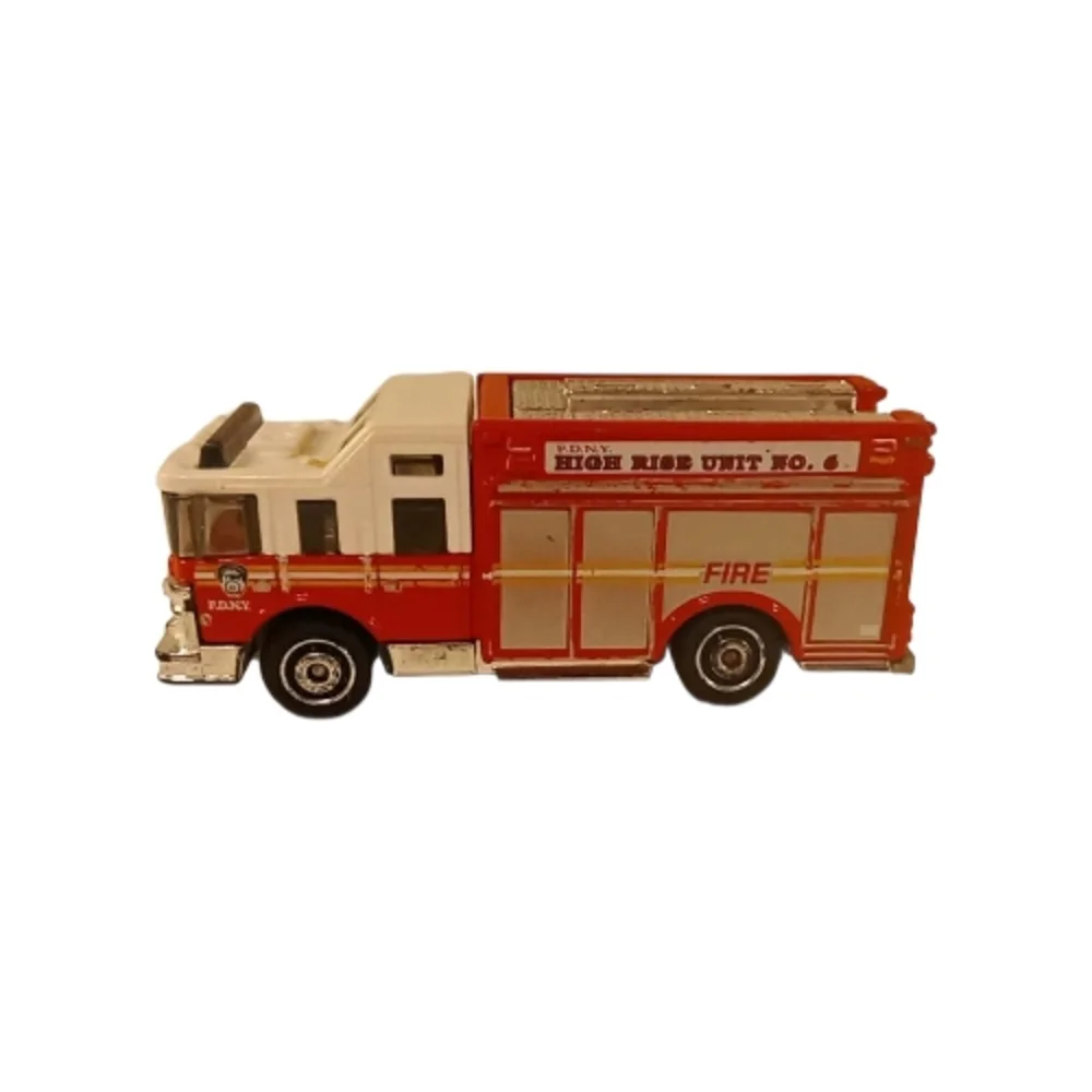 Red Fire Truck Toy Set
